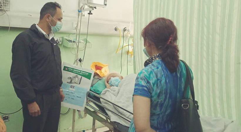 क्रान्तिकारी माओवादीका नेता सीपी गजुरेलको स्वास्थ्यमा समस्या सिभिल अस्पतालको इमर्जेन्सी कक्षमा भर्ना