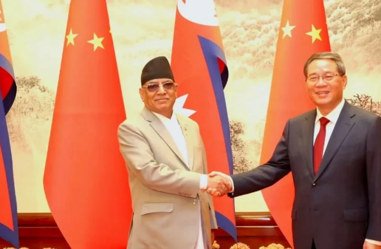 नेपाल र चीनबीच भएका सहमतिहरू समेट्दै संयुक्त वक्तव्य जारी