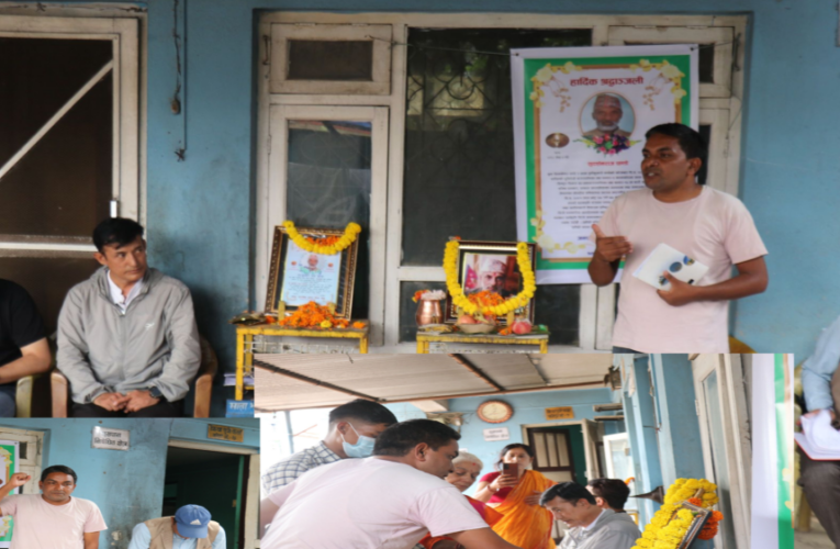 बरिष्ठ पत्रकार पाण्डेको स्मृतिमा एक लाख राशीको अक्षकोष