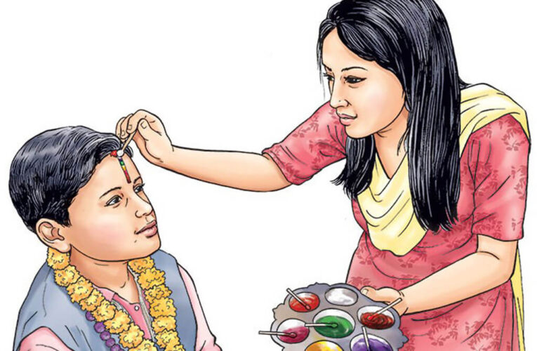 कात्तिक ६ गते ११ः३९ बजे भाइटीकाको उत्तम साइत