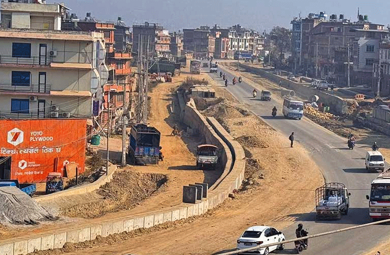 सूर्यविनायक-धुलिखेल सडक तीव्रगतिमा निर्माणको माग