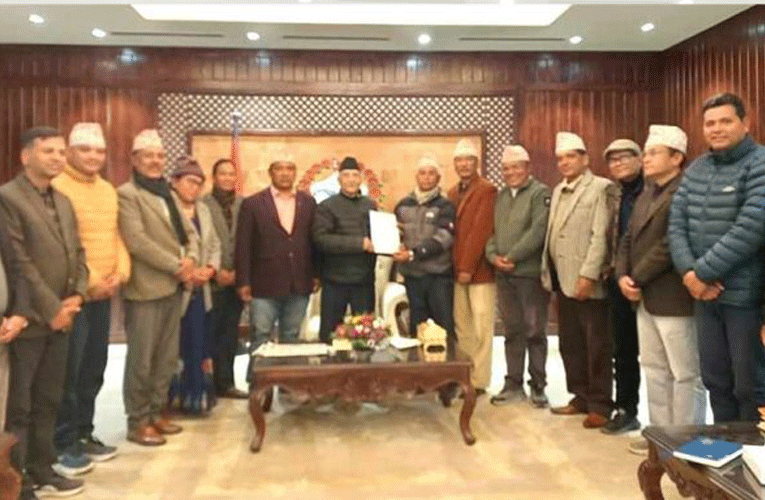 कर्णालीको विकास निर्माण र योजनाबारे प्रधानमन्त्रीलाई ध्यानाकर्षण