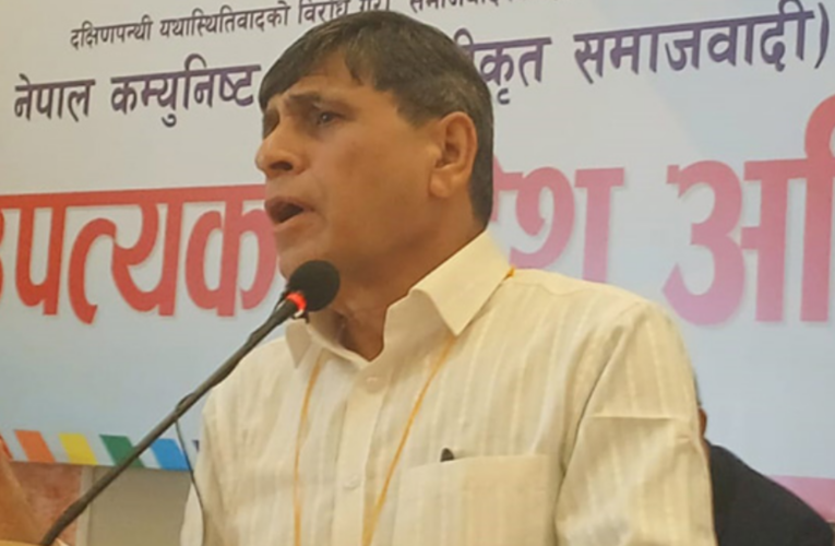 सैद्धान्तिक र वैचारिक छलफल हुनेबित्तिकै नेकपामा ‘कुटाकुट’ हुन्छ: घनश्याम भूसाल