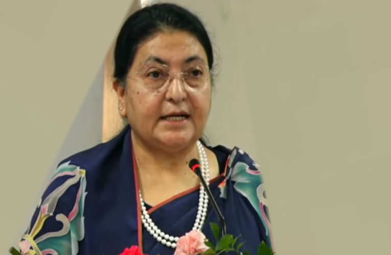 पूर्वराष्ट्रपति भण्डारी नेतृत्वको टोली चीन उड्यो