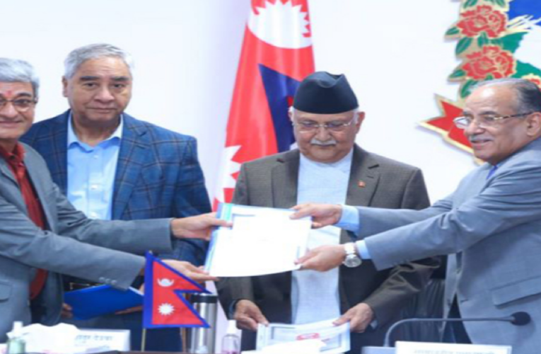 प्रमुख तीन दलका शीर्ष नेताको बैठक बस्दै