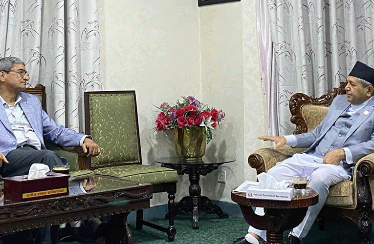 संसद्को गतिरोध हटाउन सभामुख र गृहमन्त्रीबीच छलफल