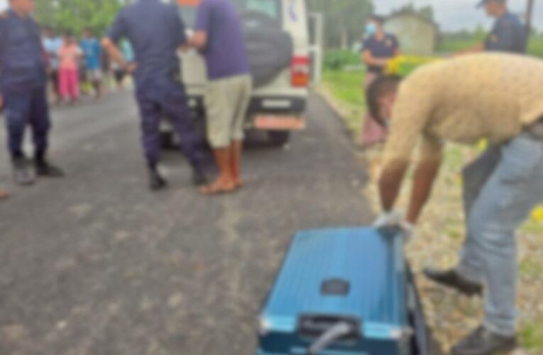 रौतहटमा सुटकेशभित्र महिलाको शव फेला