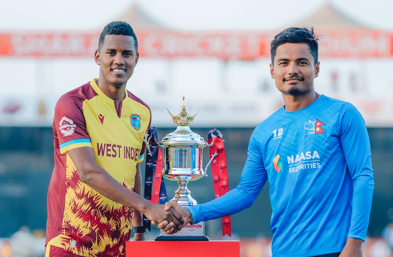 वेस्ट इन्डिजविरुद्धको तेस्रो खेल आज, सिरिज क्लीनस्वीपको दाउमा नेपाल