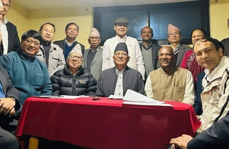नवगठित नेपाली कम्युनिस्ट पार्टीको संयोजकमा प्रचण्ड,माधव सहसंयोजक