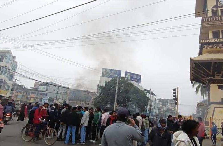 तनावग्रस्त बन्यो वीरगञ्ज, ५ राउण्ड अश्रुग्यास प्रहार