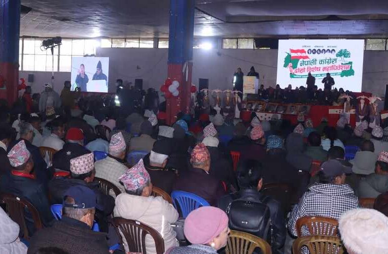 कांग्रेस विशेष महाधिवेशन: सभापतिमा उम्मेदवारी दिन ३० हजार शुल्क