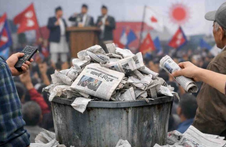 विज्ञापनमुखी बन्दा पत्रपत्रिका पढ्न छोड्दै जनता,बैलेमा सुध्रिने कि पुराना दलजसरी फ्याकिने ?