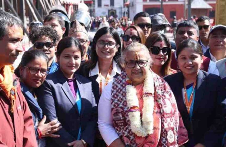 सिंहदरबारबाट बिदा भइन् प्रधानमन्त्री कार्की