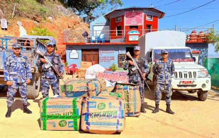 बैतडीमा २१ लाखभन्दा बढी भन्सार छलीका सामान बरामद