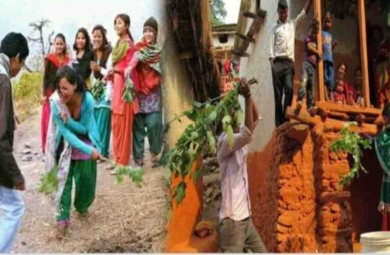 सुदूरपश्चिममा आज बिसु पर्व सिस्नु-पानी छ्यापेर मनाइँदै