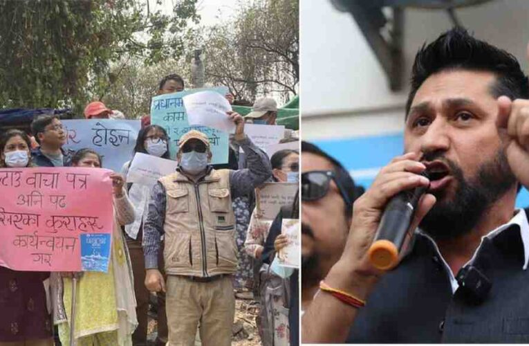 रवि लामिछानेलाई सुकुम्वासी बस्तीमा छाती थाप्न आउन आग्रह