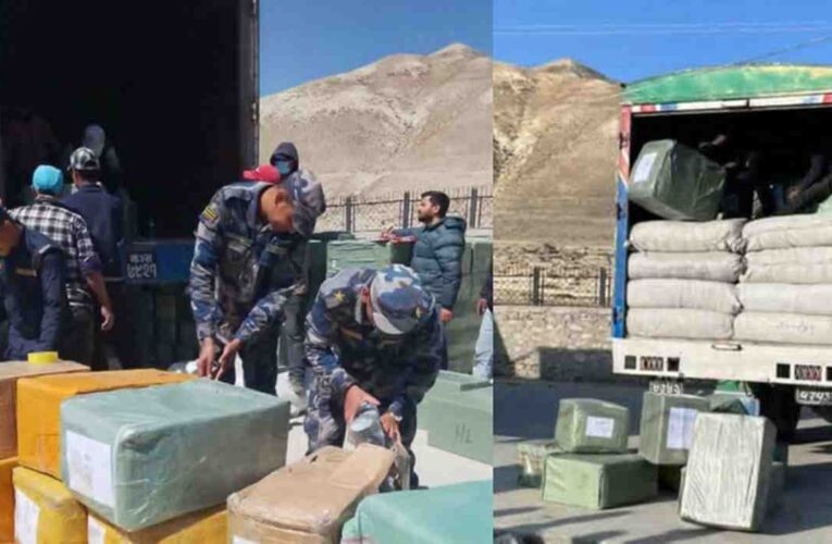 मुस्ताङबाट ५९० कार्टुन चाइनिज भेपसहित दुई कन्टेनर नियन्त्रणमा