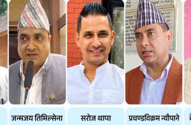लुम्बिनीमा कांग्रेसका मन्त्रीले राजीनामा दिँदै